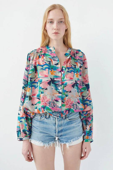 Bunnie Blouse in Daii-Blouse-Chufy-Debs Boutique